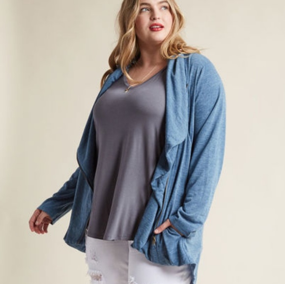 Last One! Modcloth Airport Asymmetrical Cardigan - Picture 6 of 7